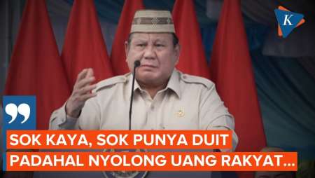 Prabowo Semprot Elite Di Depan Panglima TNI Dan Kapolri: Sok Kaya, Sok Punya Duit, Padahal Nyolong…