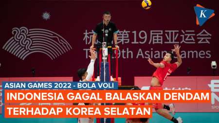 Hasil Timnas Voli Indonesia 2-3 Korea Selatan: De Javu, Dendam Tak Terbalaskan