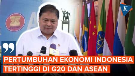 Menko Airlangga: Pertumbuhan Ekonomi Indonesia 5,12 Persen, Tertinggi di G20 dan ASEAN