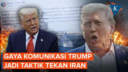 Taktik Trump Tampil Ofensif dan Tak Terduga Demi Tekan Iran