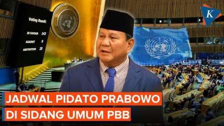 Kapan Prabowo Pidato di Sidang PBB?