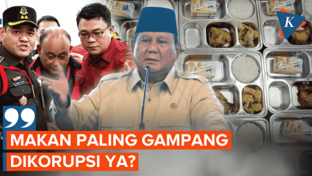 Sebut MBG Untuk Orang Susah, Prabowo: Makan Paling Gampang Dikorupsi Ya?