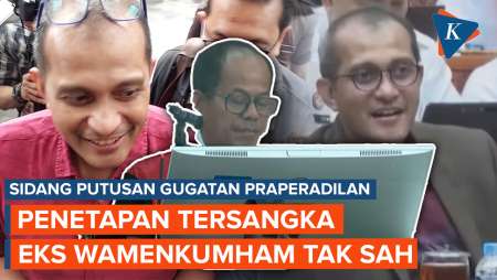 Hakim: Penetapan Tersangka Eks Wamenkumham Eddy Hiariej oleh KPK Tidak Sah