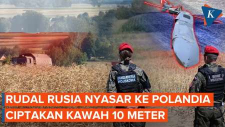 Rudal Rusia Jatuh Di Pertanian Polandia
