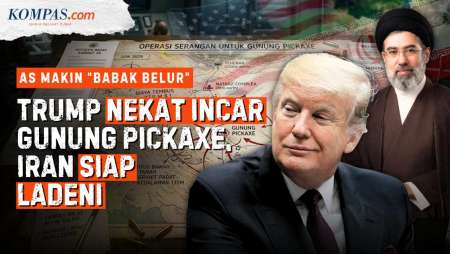 AS "Babak Belur" Hadapi Iran: Cari Perkara Hantam Gunung Pickaxe, Teheran Terlanjur Beringas