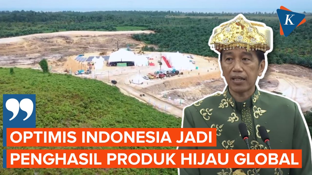 Jokowi Optimis Kawasan Industri Hijau di Kalimantan Jadi Green Industrial Park Terbesar Dunia