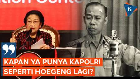 Megawati: Kapan Ya Punya Kapolri Seperti Hoegeng Lagi?