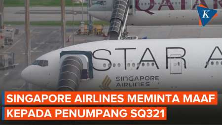 Singapore Airlines Minta Maaf Setelah Penumpang Keluhkan Diamnya Maskapai