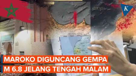 Gempa Magnitudo 6,8 Guncang Maroko, Kedalaman Hanya 18,5 Kilometer 