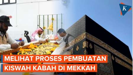 Melihat Lebih Dekat Pembuatan Kiswah Kabah