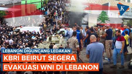 Lebanon Diguncang Ledakan, KBRI Segera Evakuasi WNI di Beirut