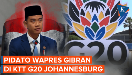 [FULL] Pidato Wapres Gibran Di KTT G20 Johannesburg, Bicara Soal Apa?