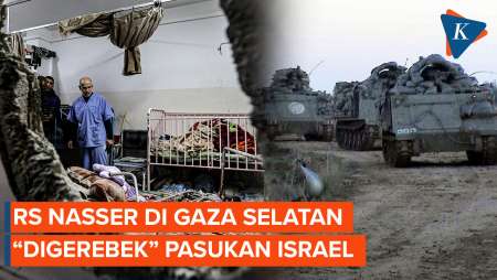 Israel Serbu RS Utama di Gaza Selatan, Yakini Ada Tawanan di Dalam