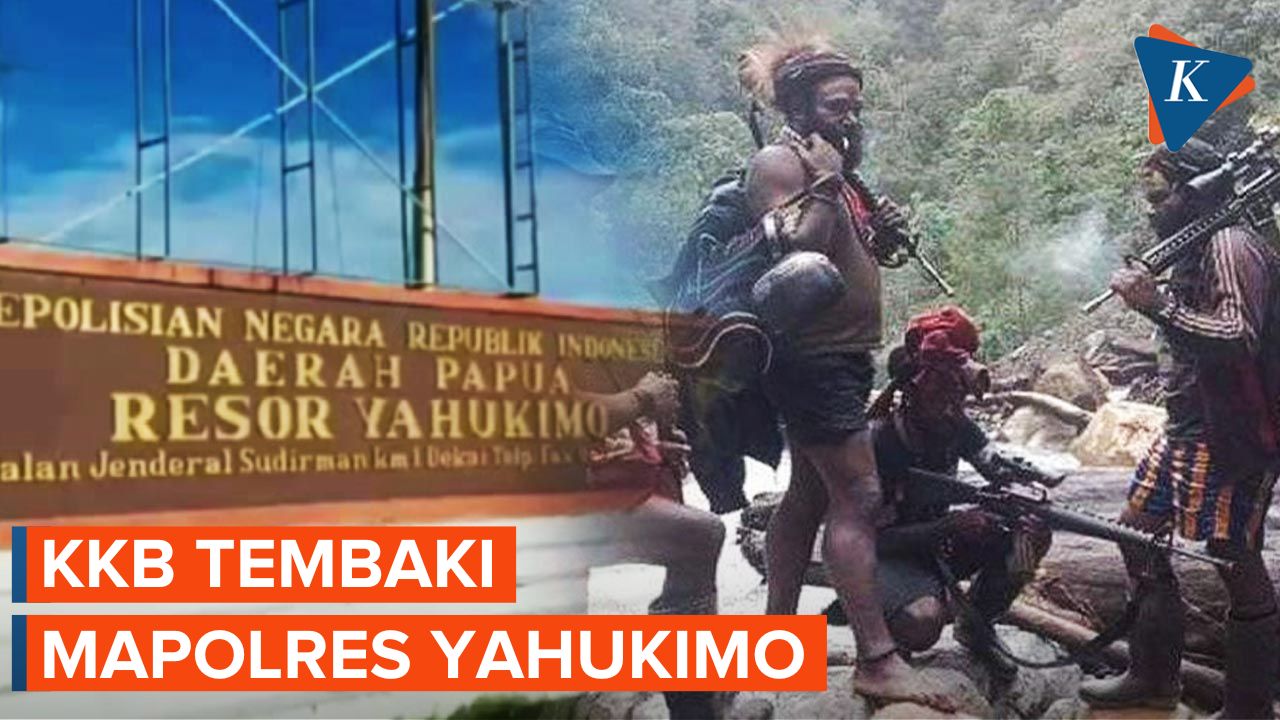 Kronologi KKB Tembaki Mapolres Yahukimo dan Pos Brimob Papua