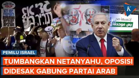 Warga Israel Geruduk Rumah Gadi Eisenkot, Desak Gabung Partai Arab Gulingkan Netanyahu