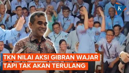 Gibran Kompori Pendukung Saat Debat, TKN Anggap Wajar, Pastikan Tak Terulang