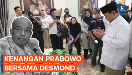 Prabowo Kenang Desmond: Aktivis yang Berjasa Bangun Gerindra