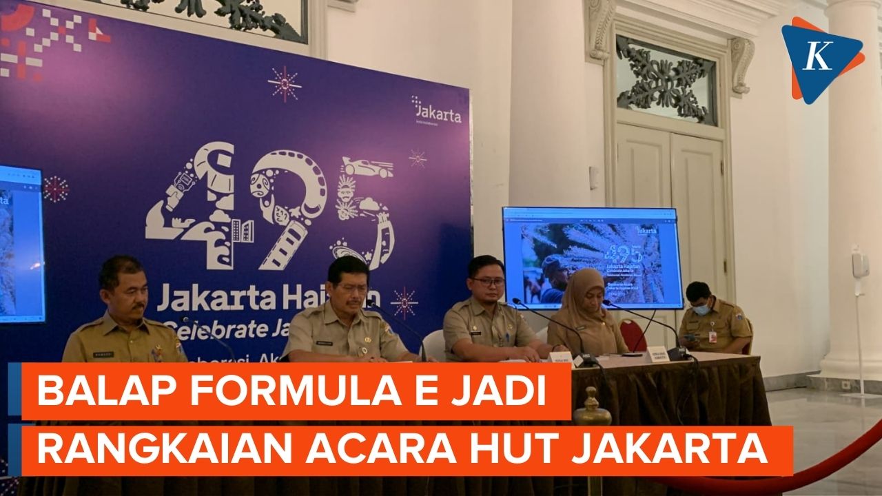 Balapan Formula E Masuk Daftar Rangkaian Acara HUT ke-495 DKI Jakarta