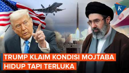 Trump Klaim Pemimpin Tertinggi Iran Baru Masih Hidup Meski Terluka