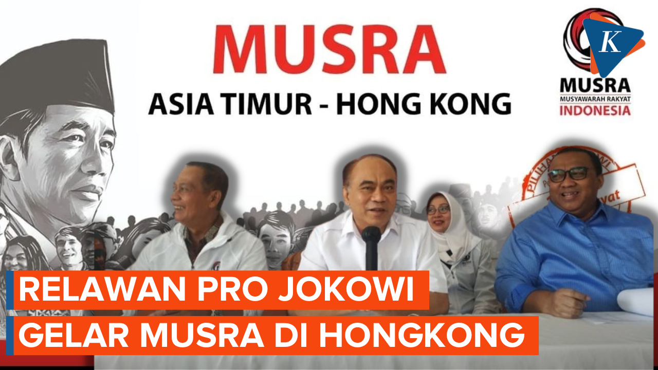 Relawan Jokowi Gelar Musra di Hong Kong