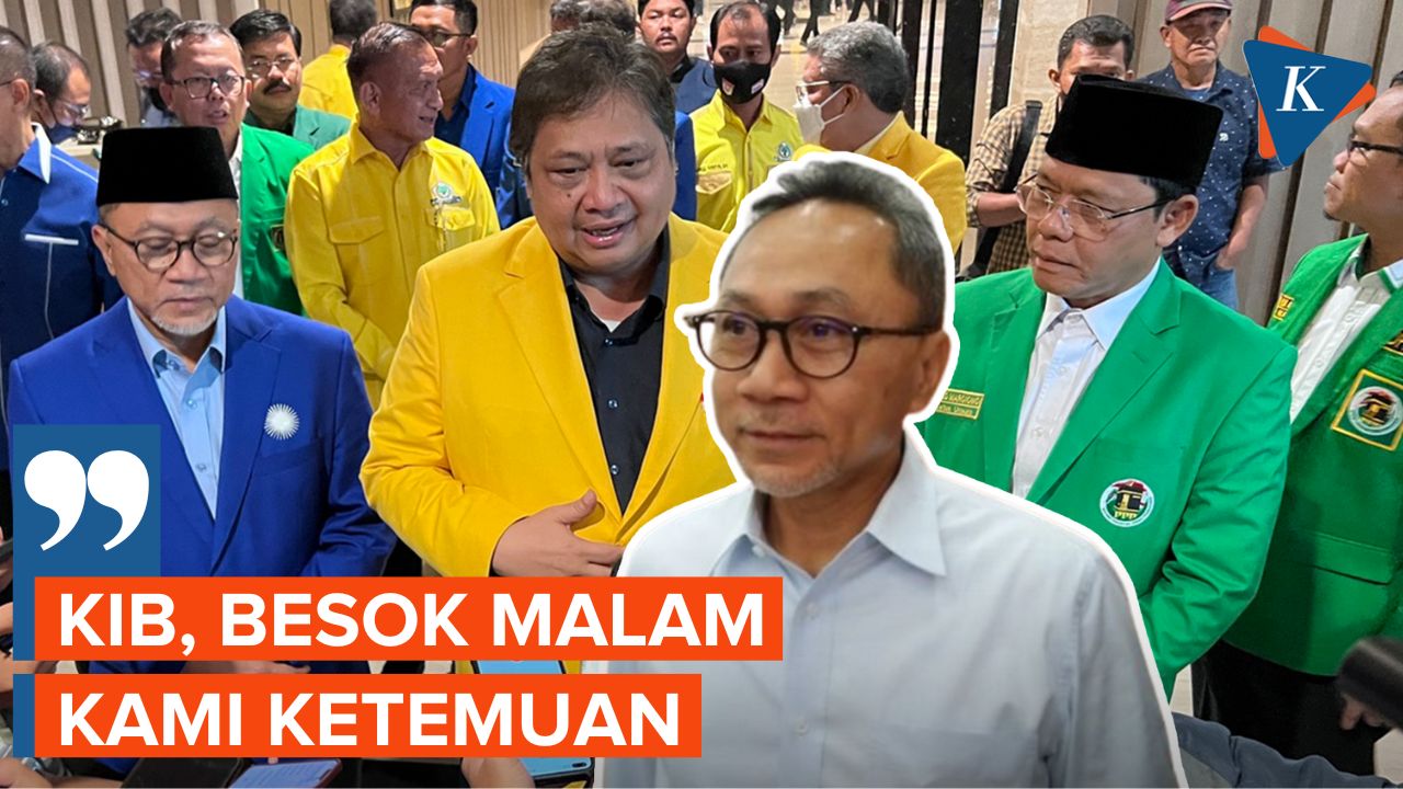 KIB Adakan Pertemuan Besok Malam, Airlangga Jadi Tuan Rumah