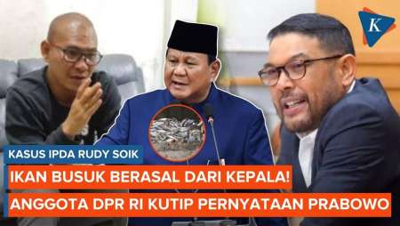 Polemik Kasus Rudy Soik, Anggota DPR Kutip Prabowo soal Ikan Busuk Berasal dari Kepala