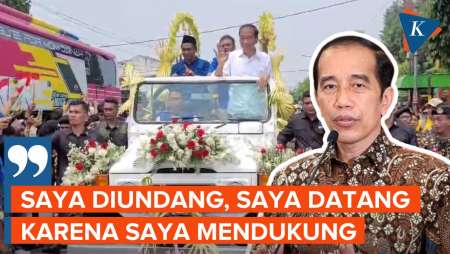 Hadiri Kampanye Ahmad Lutfi di Purwokerto, Jokowi: Saya Datang karena Mendukung