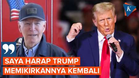 Biden Anggap Kenaikan Tarif yang Ditetapkan Trump Bahayakan Relasi AS