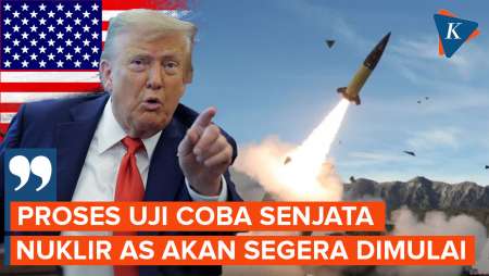Tak Ingin Disaingi China-Rusia, Trump Perintahkan AS Uji Coba Nuklir