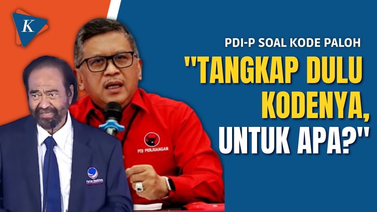 Jawaban Hasto soal Kode Surya Paloh Ingin Bertemu Megawati