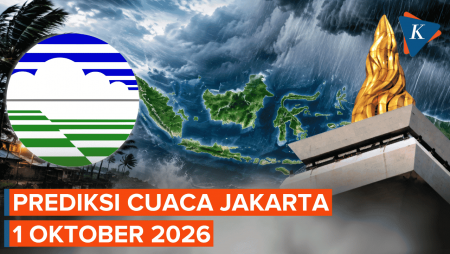 Prediksi Cuaca Jakarta 1 Oktober 2026