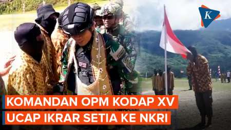 Detik-detik Komandan Kodap XV OPM dan 7 Anggota "Taubat" Kembali ke NKRI