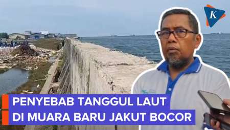 Tanggul Laut Jakarta Bocor Diduga Akibat Korosi Struktur Beton
