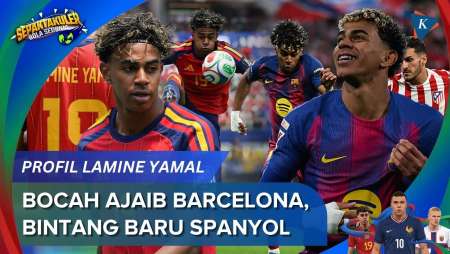 Profil Lamine Yamal, Bocah Ajaib Barcelona dan Timnas Spanyol