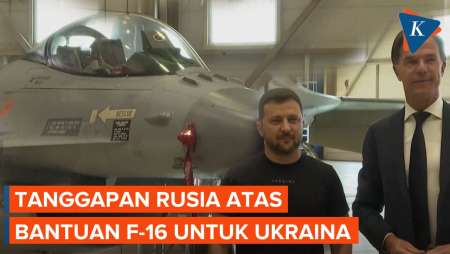 Rusia Sebut F-16 untuk Ukraina Perburuk Situasi Perang