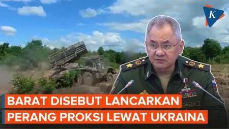 Rusia Tuduh Barat Lancarkan Perang Proksi Lewat Ukraina