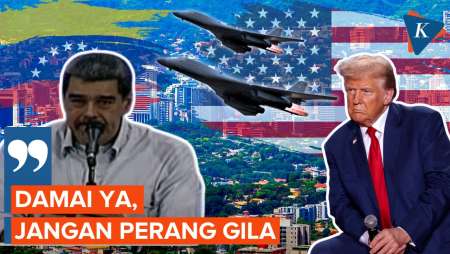 Panas Dengan AS, Maduro: Damai Ya, Jangan Perang...