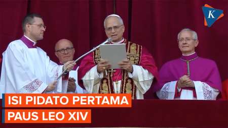 [FULL] Pidato Pertama Paus Leo XIV, Turut Kenang Paus Fransiskus