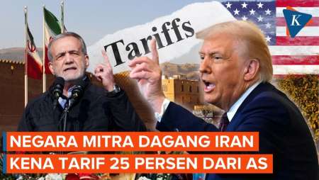 Tekan Iran, AS Ancam Tarif 25 Persen Bagi Mitra Dagang Teheran