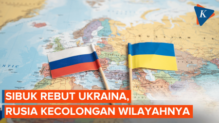 Rusia Bisa Kecolongan: Sibuk Rebut Ukraina, Wilayahnya Berusaha Lepaskan Diri