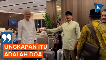 Penjelasan Sandiaga soal Sebut Ganjar 