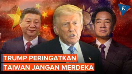Pulang dari China, Trump Ingatkan Taiwan Jangan Merdeka