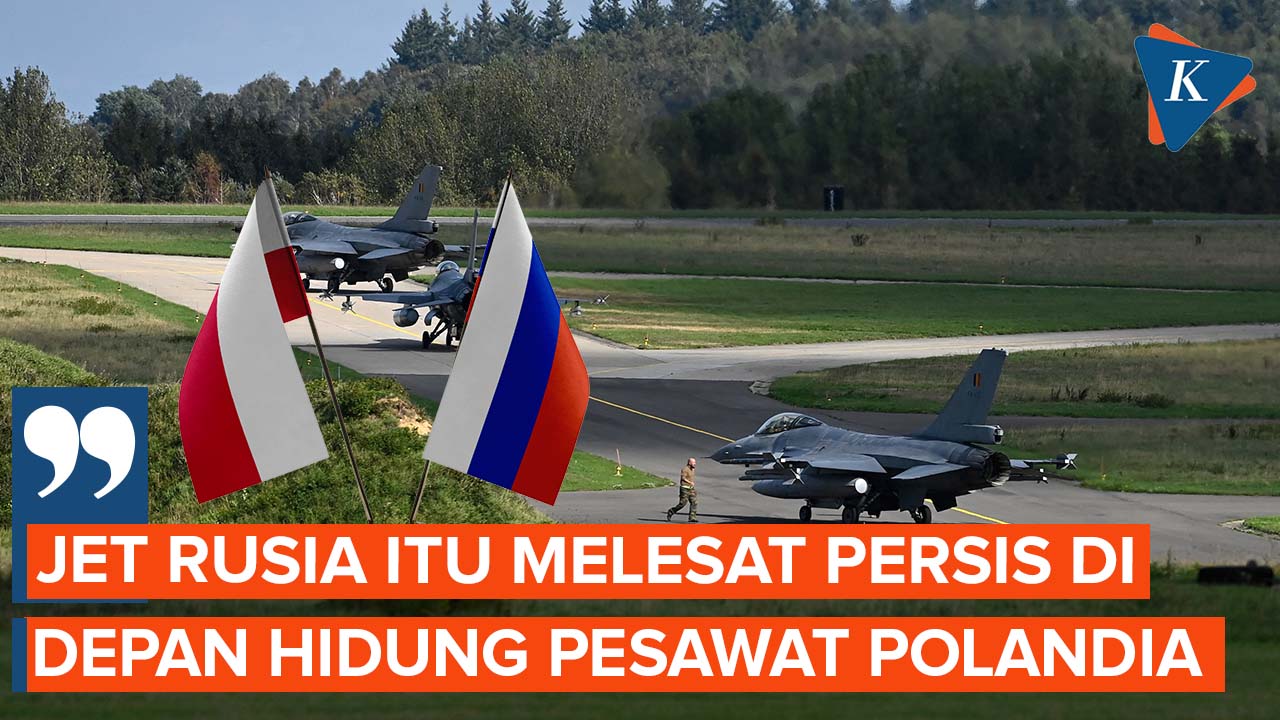 Pesawat Patroli Polandia Nyaris Tabrakan dengan Jet Rusia