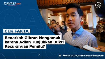 Benarkah Gibran Mengamuk karena Adian Tunjukkan Bukti Kecurangan Pemilu?