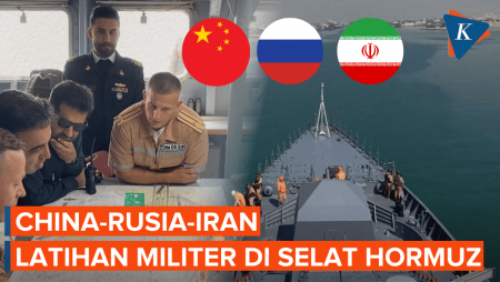China Dan Rusia Kirim Kapal Ke Iran Untuk Latihan Angkatan Laut