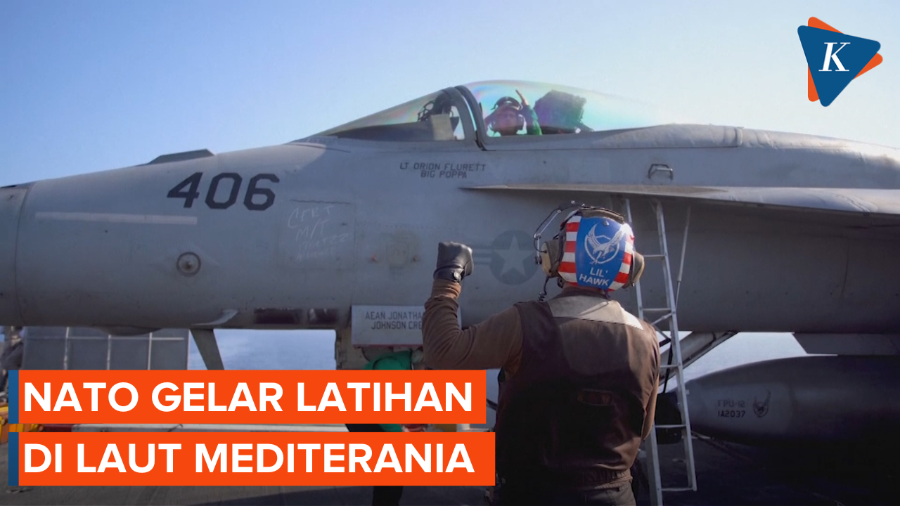 NATO Gelar Latihan Tempur di Laut Mediterania