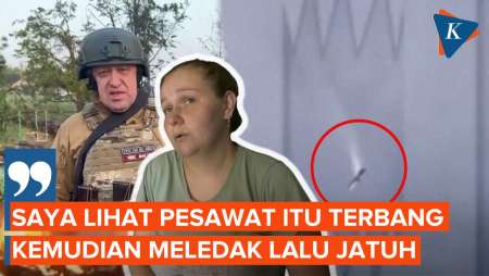 Pengakuan Warga Lihat Pesawat yang Diduga Bawa Bos Wagner Meledak di Langit Sebelum Jatuh