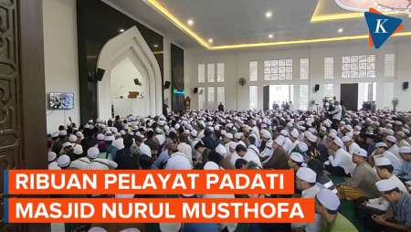 Habib Hasan bin Ja’far Dimakamkan Hari Ini, Pelayat Padati Masjid Nurul Musthofa Depok