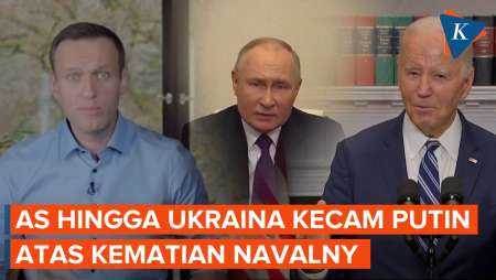 Barat Ramai-ramai Kecam Putin Usai Navalny Tewas di Penjara