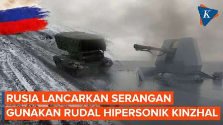 Detik-detik Rusia Serang Kompleks Industri Militer Ukraina Gunakan Rudal Hipersonik